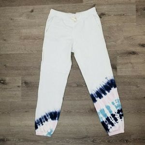 Electric And Rose Size S Vendimia Jogger‎ Sweatpants Tie Dye Pink Blue Wash